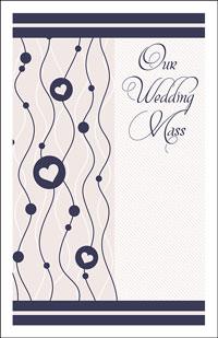 Wedding Program Cover Template 14A - Graphic 12